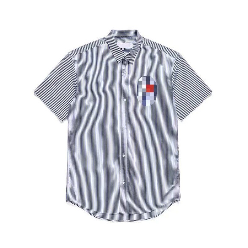 2025年秋季常规百搭短袖POLO领单排多扣衬衫时尚百搭，女装衬衫，鄂贝斯羊绒