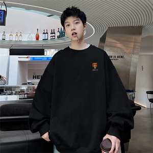 ！圆领卫衣男装港风长袖T恤男外套男 WY173-P28图片