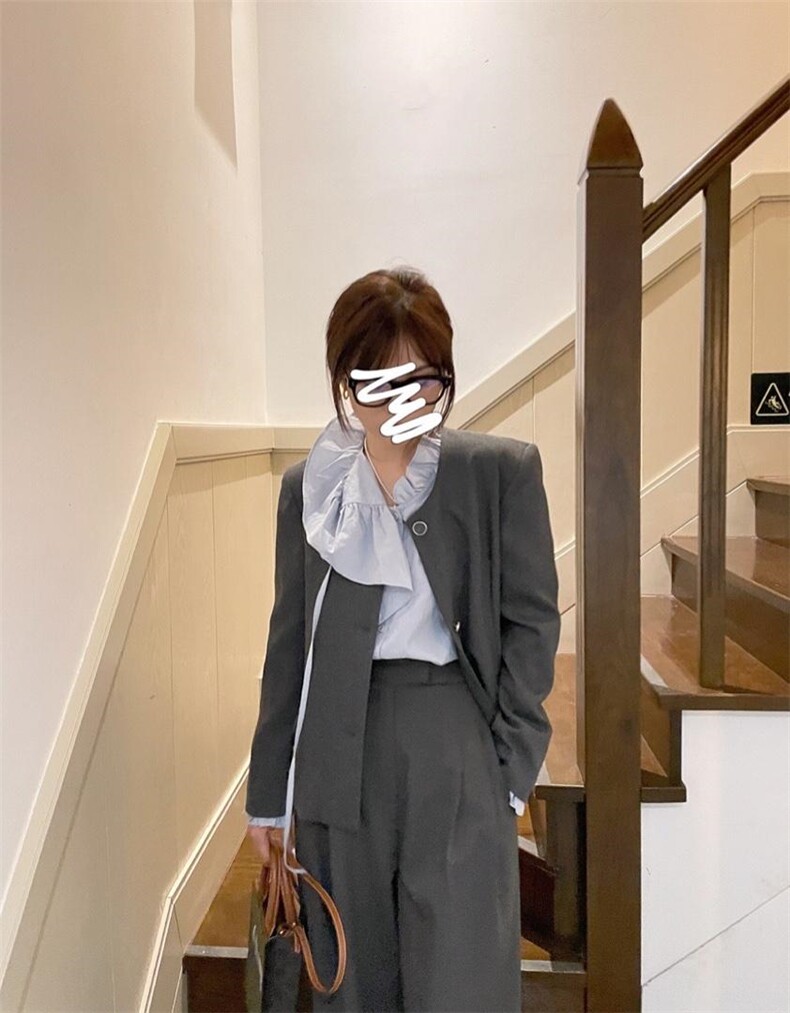 现货春季新款定制面料小香风外套，其它，单井 Single Well