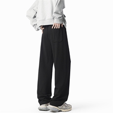 2025春季新款无影墙直筒裤华夫格透气卫裤运动裤M-5XK2221-P35，男装休闲裤，电商042