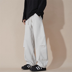 美式宽松直筒阔腿裤日系弯刀裤休闲裤xz405-K2005-p5069.9，男装休闲裤，星座405