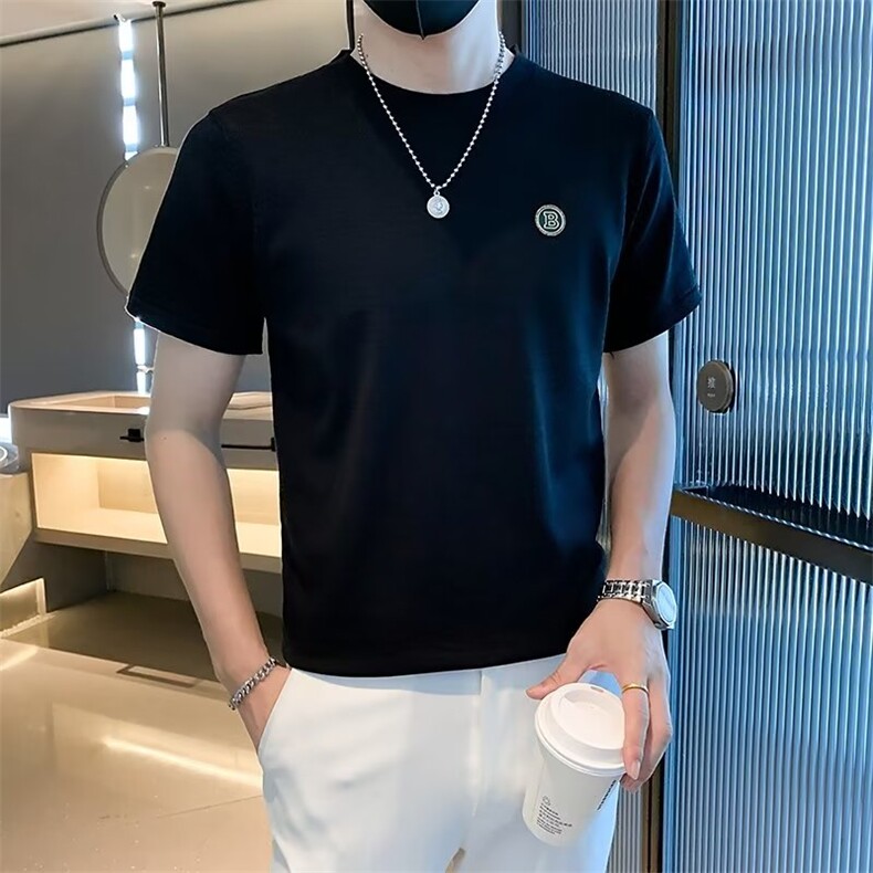 2023春夏季新款男休闲圆领短袖T恤M815P36,男装T恤,星座1116-2
