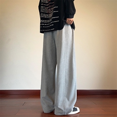 2025秋季新款内景小格子弯刀糯米库M-5XLHK25888-特P35，男装休闲裤，电商A022