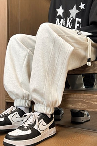 供抖音高品质 人气款休闲裤男束脚裤子416B-1-KL750-特P45限78图片
