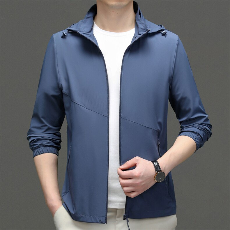 CSFA88119钱塘2020-3夏季新款男士时尚立领防晒外套高品质P105，男装防晒衣，钱塘207-3