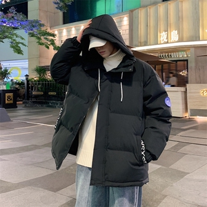 棉衣男冬季连帽棉袄外套韩版潮流宽松面包棉服MY844 310B-1-P65图片