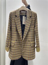 秋季新品格子西服外套，其它，得到THETHAT