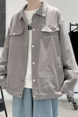 春秋季百搭休闲宽松夹克男士JK154-P55，男装夹克，星座1204