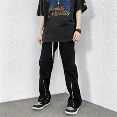 时尚新款宽松百搭潮牌帅气舒适流行长休闲裤B299-X5213-P60限78，男装休闲裤，电商A061-1