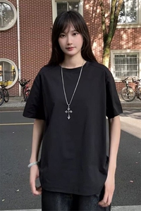夏季美式解构cleanfit古冻绿速干冰感短袖T恤货号TX25179特P19图片