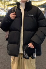 港风直播抖音得物高品质宽松男加厚撞色棉衣外套M1401P68，男装棉衣，电商C408-1(原B339-1)