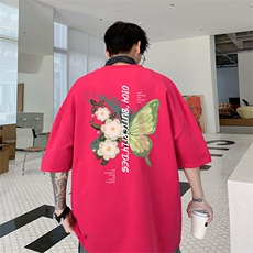 已注册薄荷曼波短袖T直播重磅280克TB4391批30纯棉220克T4391P25，男装T恤，电商C408(原B339-1)