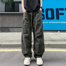 水洗棉褶皱弯刀裤直筒裤休闲裤裤子男-J1659-P48，男装休闲裤，星座910