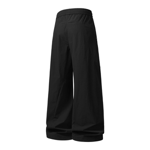 春季新款男女同款直筒弯刀休闲裤DSA157B-K2605-TP50图片