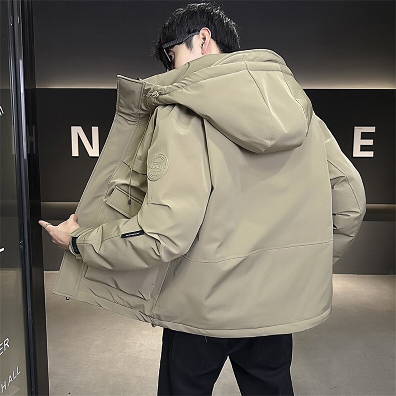 标男士冬装连帽工装加厚外套羽绒服516/916-P188,男装羽绒服,星座703-1