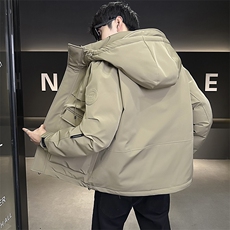标男士冬装连帽工装加厚外套羽绒服516/916-P188，男装羽绒服，星座703-1