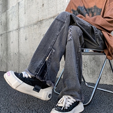 美式高街vibe潮牌牛仔裤休闲长裤直筒裤男裤A061-W9986-P65控88，男装牛仔裤，电商A061-1