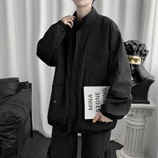 潮牌工装外套男韩版宽松百搭网红上衣ins潮流港风夹克sy051-p50,男装夹克,星座1008-2
