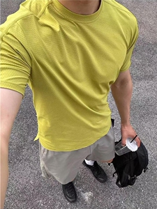 网图现货！网眼夏季专属短袖超透气轻薄户外运动-LK80070-特批25图片
