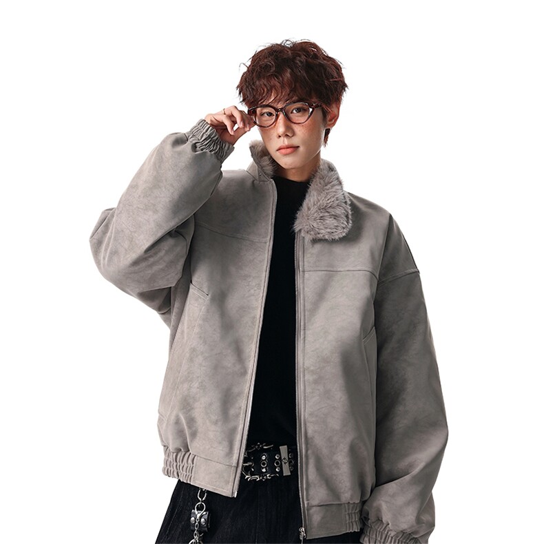 主推冬季立领新款宽松/座山雕外套潮加厚棉衣XZ102B-1M818-P115,男装棉衣,星座102B-1