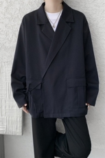 现货KS1162-特P50控98新中式小众西装大码外套长袖，男装衬衫，电商A059