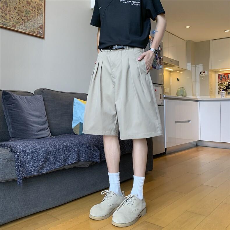 夏季新款美式短裤男潮牌薄款设计感小众运动休闲五分裤子D601-P38,男装牛仔裤,星座308B-2
