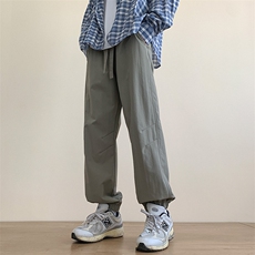 港风秋冬工装裤宽松休闲伞兵裤男K23322-P40控58，男装工装外套，星座717