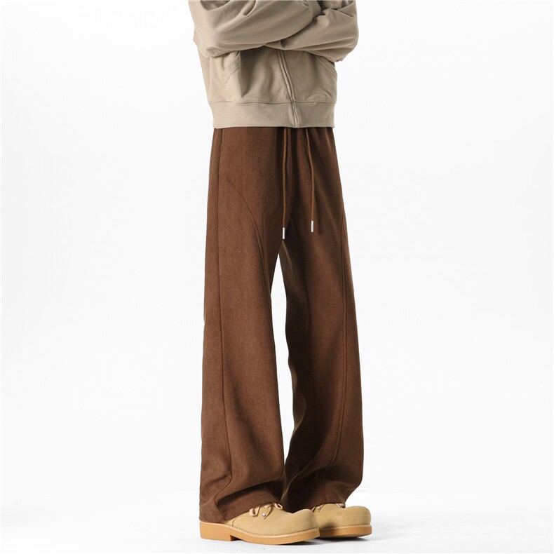 现货！秋季美拉德系列纯色小设计不单调长裤-EX50488-特批20，男装休闲裤，电商A061