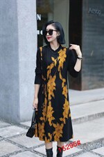 貂绒连衣裙，女装连衣裙，禾瓷