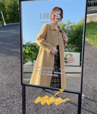 冬季羊绒大衣，其它，Ee·G