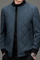 冬季新款厚款立领棉衣男士简约保暖休闲棉服外套MSNA22M902-P235，男装棉衣，电商B212（原钱塘6029）
