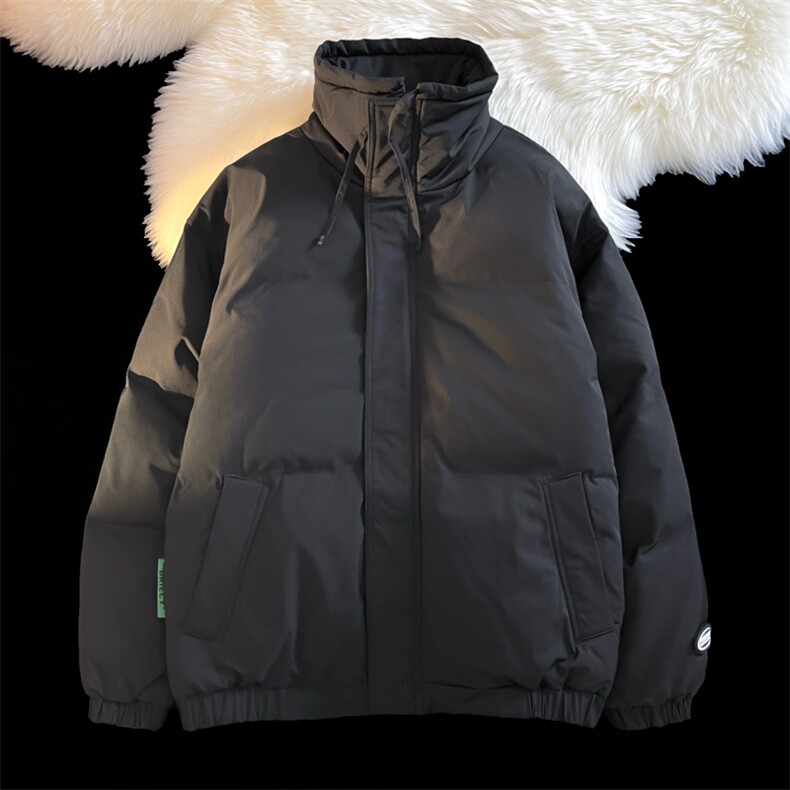 毛毯风棉服2024冬季加厚棉衣大码保暖棉袄外套男A436-707-P100,男装棉衣,电商A436