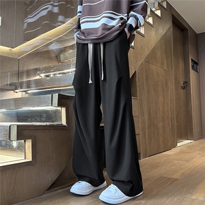 YK131 特P38 控68 品质保障！秋装舒适面料打褶大码宽松休闲长裤图片