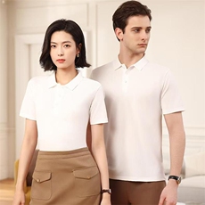 男士休闲简约百搭舒适POLO衫短袖，男装T恤，宏恒