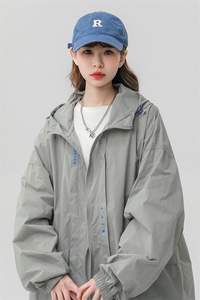 特批55无差价2025夏季连帽防晒服男女同款大码皮肤衣薄款夹克J506图片