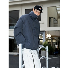秋冬棉衣加厚夹克加绒外套铆钉立领棉服加厚1016-1W105P128K158，男装夹克，星座1016-1（原电商B408-1）