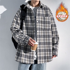 特批P65无差价薄款改小香风翻领棉服男时尚潮银狐绒外套J547J加绒，男装棉衣，电商A001-1