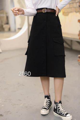 牛仔半裙，女装半身裙，E-77