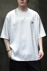 新中式风潮圆领T恤短袖民族服饰刺绣汉服时尚唐装T2419-P38，男装T恤，电商A227