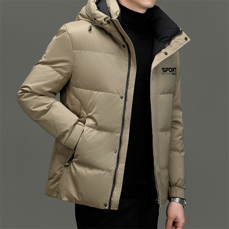 BZC2387钱塘2020-2新款时尚休闲简约冬季厚款中年男士羽绒服P250,男装羽绒服,钱塘207-2