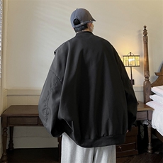 错位门禁飞行员夹克男外套男棒球衣服XH26-P70，男装夹克，电商B367