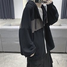 秋季新款卫衣开衫男外套港风男装潮流百搭W2014P68，男装卫衣，星座507