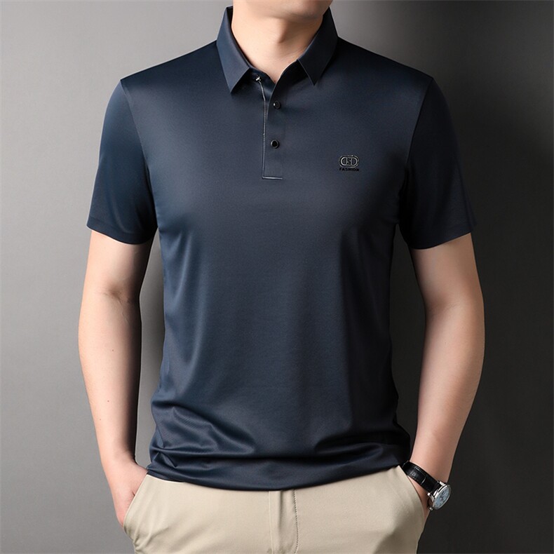 夏季中青年男士POLO商务休闲短袖打底T恤时尚潮流上衣HP92306-P68,男装T恤,星座1105-3