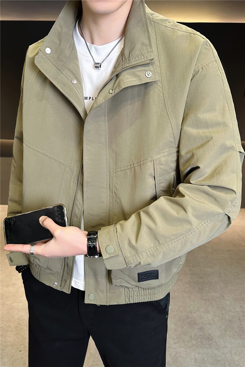 2026春季男装夹克立领外套C317-JK006-P108,男装夹克,电商C317