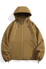 Cityboy情侣时尚连帽冲锋衣外套夹克团体班服，男装夹克，星座301D-5(原星座1415）
