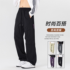 春款美冲锋裤男户外机能风登山运动裤高街设计感休闲裤AK0251-P53，男装休闲裤，星座308B-2
