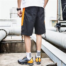 204-Dins火的裤子夏休闲工装裤运动短裤男宽松五分裤，男装休闲裤，星座204
