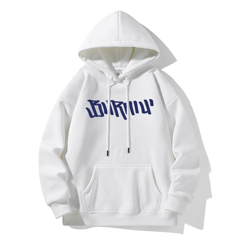 抖音得物高品质印花连帽卫衣秋冬装美式宽松连帽纯色卫衣ADL112，男装卫衣，电商A443