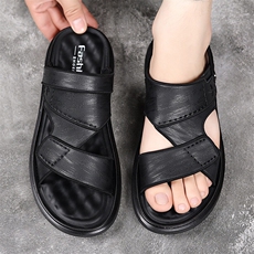 X4960-p105男士凉鞋夏季新款沙滩鞋凉拖两用潮流软底男鞋，男鞋凉鞋，星座1407-3