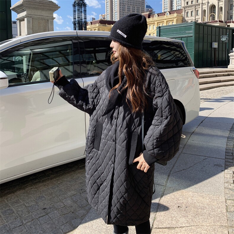 送（针织披肩）菱格棉服外套2C170--1163--P185控278,女装棉衣/棉服,2C170